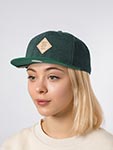 Бейсболка DJINNS арт. 6P SB Waffle Cord (темно-зеленый)